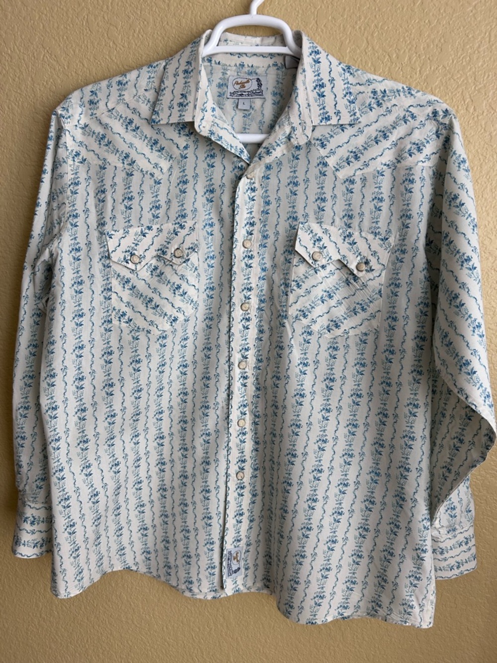 Panhandle Slim Western Long Sleeve Button Down Shirt